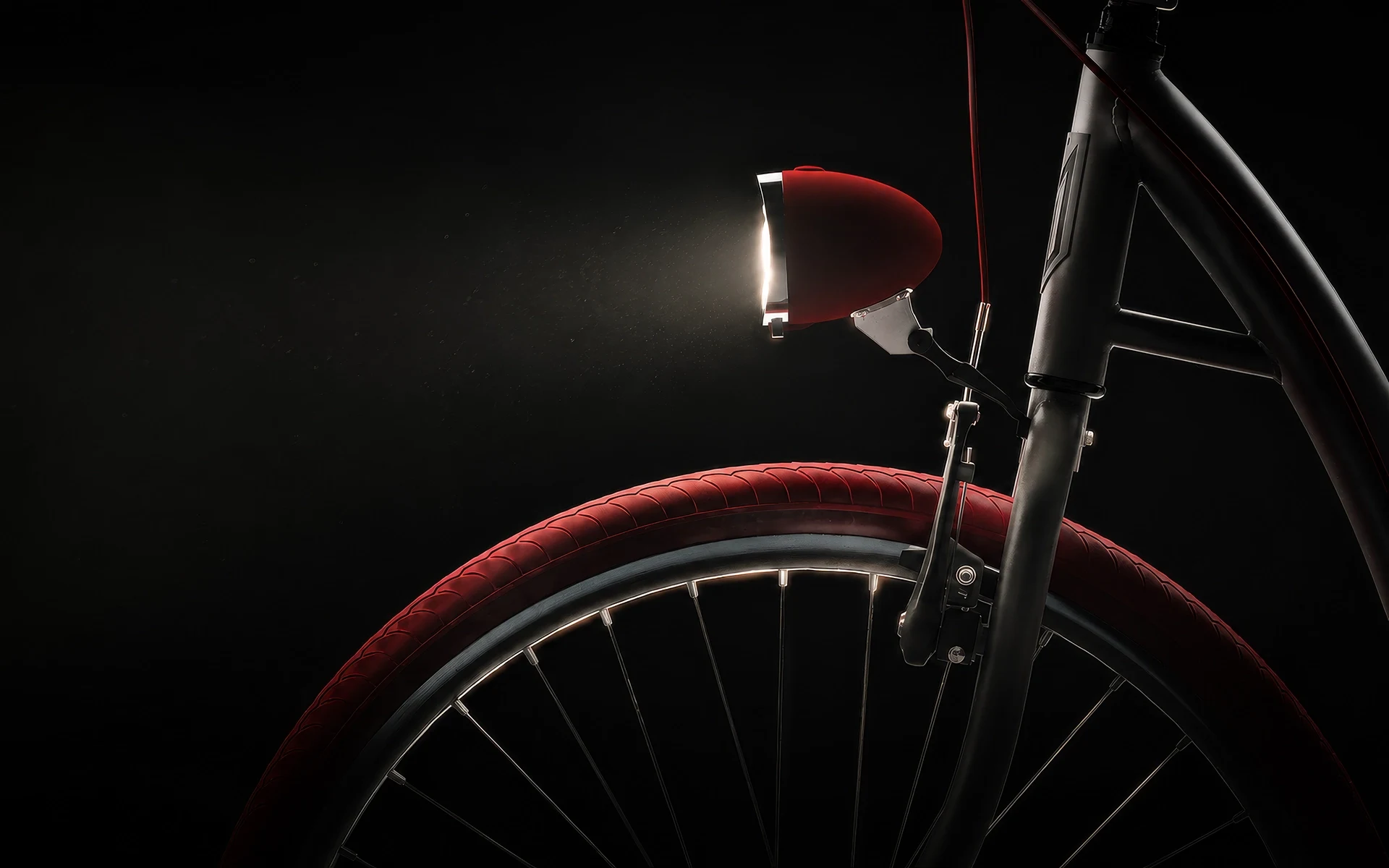 Reklamowy render 3D hulajnogi elektrycznej CGI